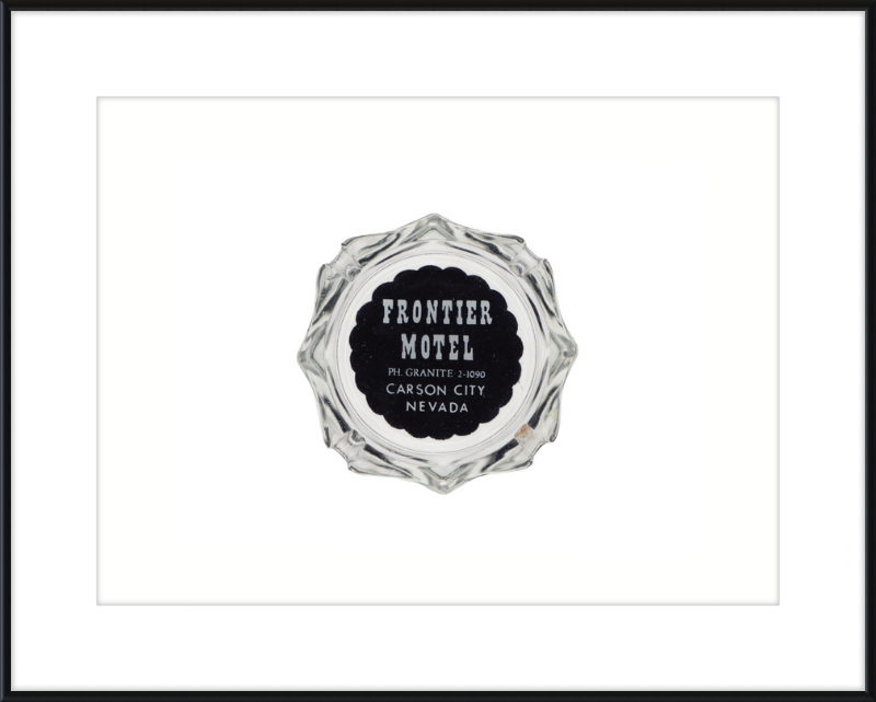 Frontier Motel Ashtray Wall Art