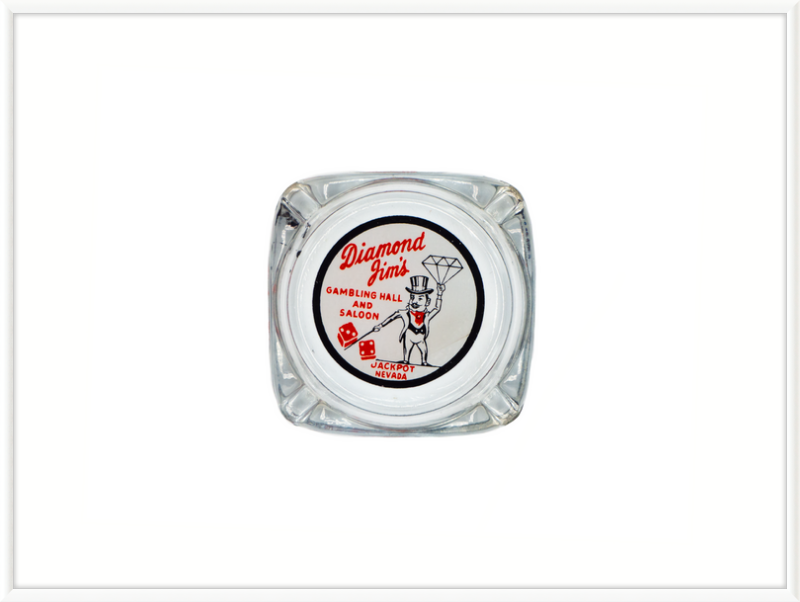 Diamond Jim's Gambling Hall and Saloon Ashtray Wall Art