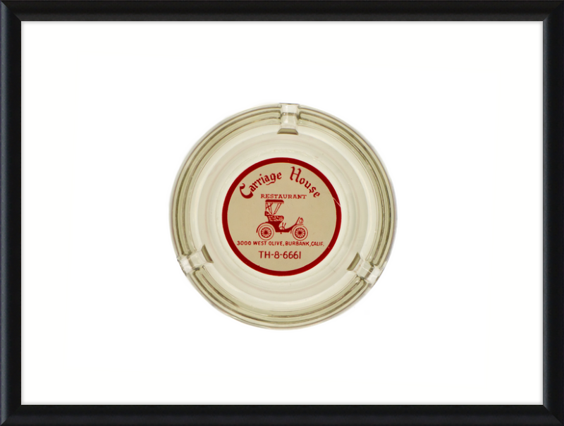 Carriage House Restaurant Ashtray Wall Art