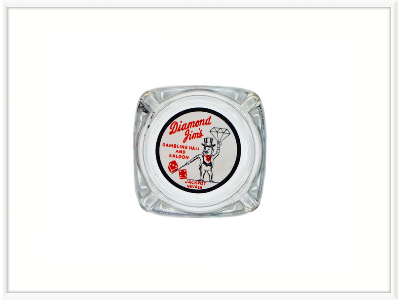 Diamond Jim's Gambling Hall and Saloon Ashtray Wall Art