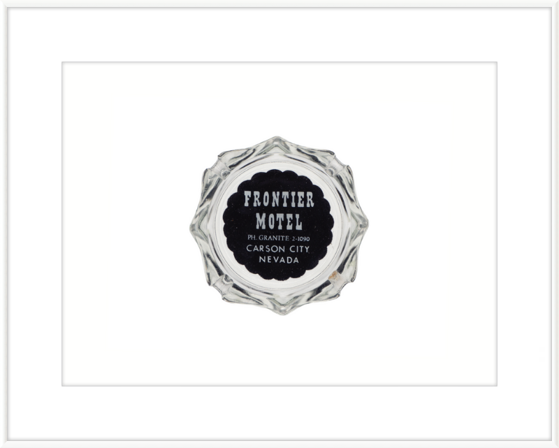Frontier Motel Ashtray Wall Art