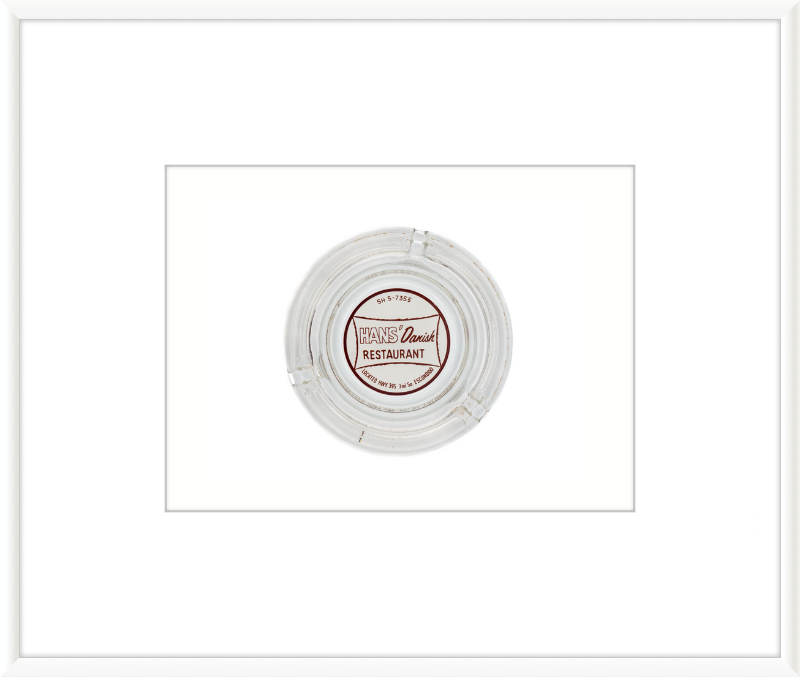 Hans' Danish Restaurant Ashtray Wall Art