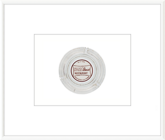 Hans' Danish Restaurant Ashtray Wall Art