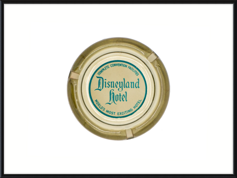 Disneyland Hotel Ashtray Wall Art