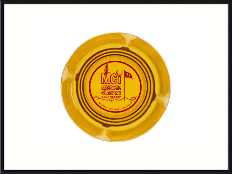 Massacre Canyon Inn Golf Resort Ashtray Wall Art