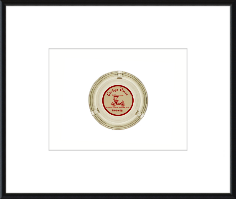 Carriage House Restaurant Ashtray Wall Art