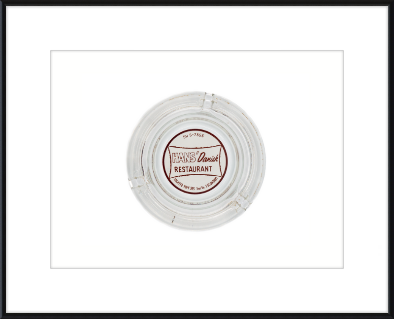 Hans' Danish Restaurant Ashtray Wall Art