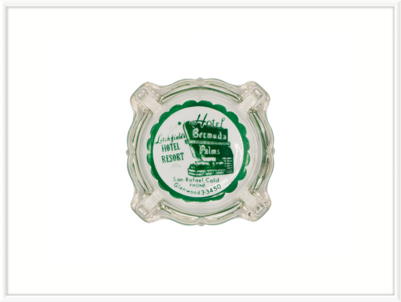 Hotel Bermuda Palms Ashtray Wall Art