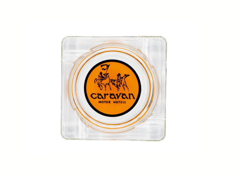 Caravan Motor Hotels Ashtray Wall Art