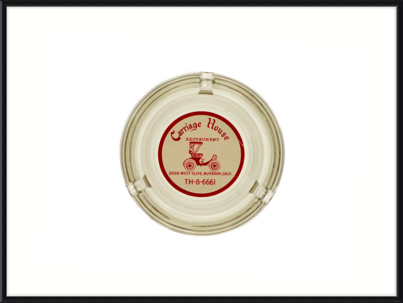 Carriage House Restaurant Ashtray Wall Art