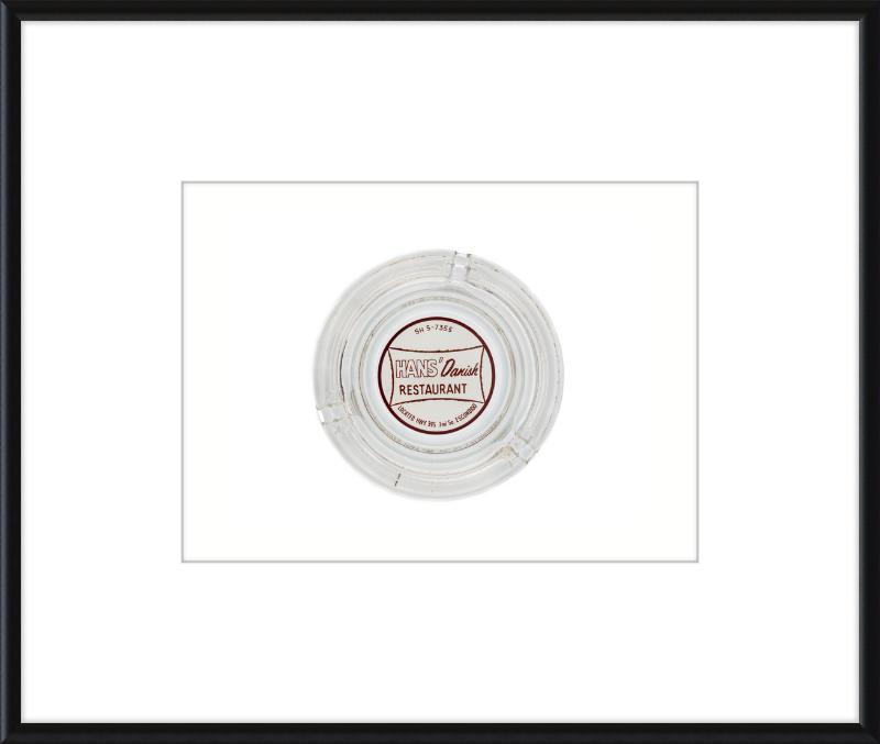 Hans' Danish Restaurant Ashtray Wall Art