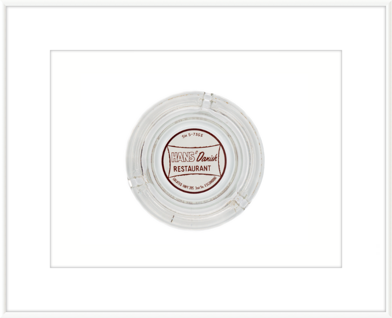 Hans' Danish Restaurant Ashtray Wall Art