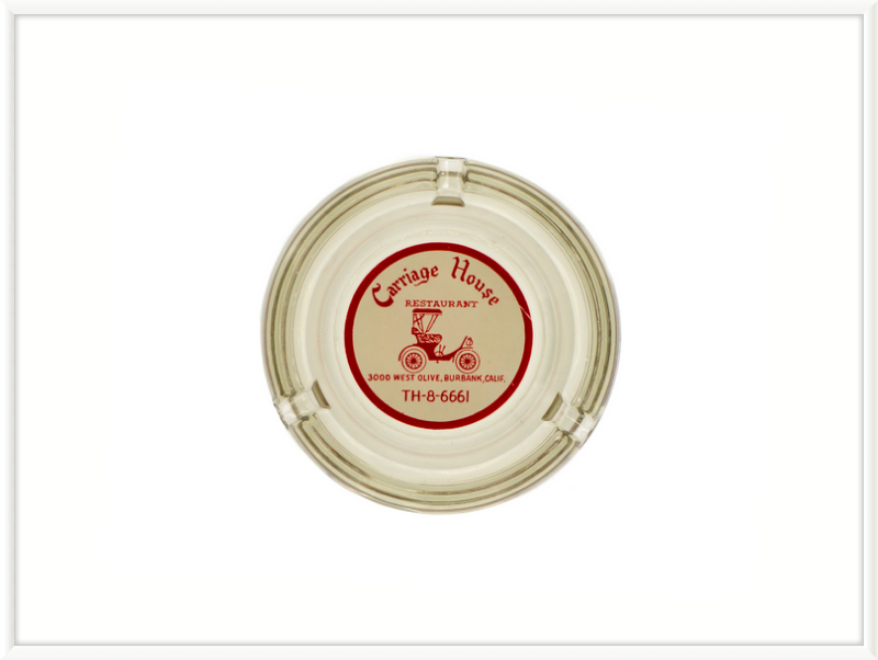 Carriage House Restaurant Ashtray Wall Art