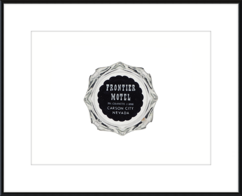 Frontier Motel Ashtray Wall Art