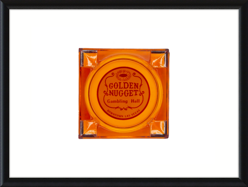 Golden Nugget Gambling Hall Ashtray Wall Art