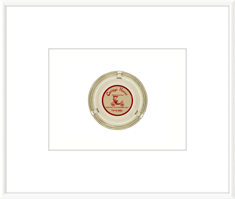 Carriage House Restaurant Ashtray Wall Art