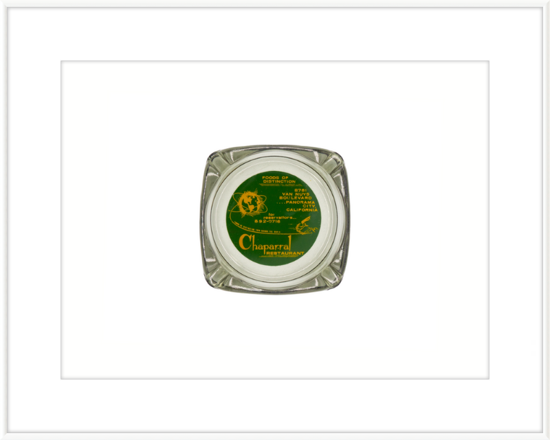Chaparral Restaurant Ashtray Wall Art