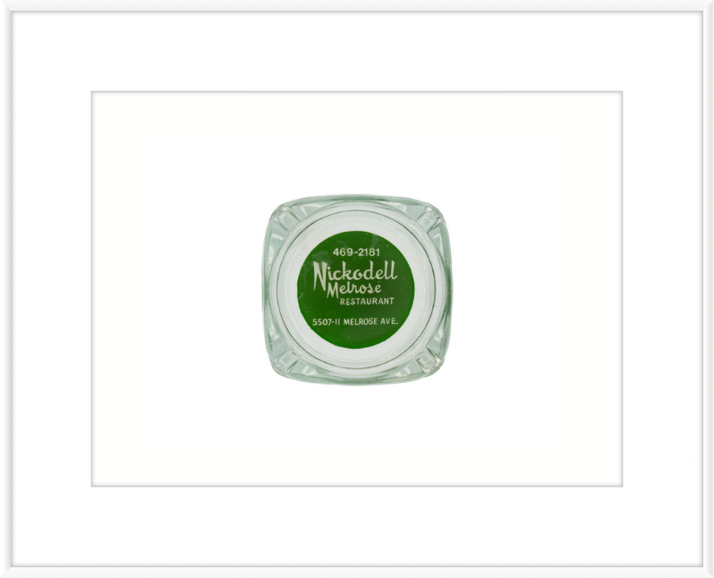 Nickodell Melrose Restaurant Ashtray Wall Art