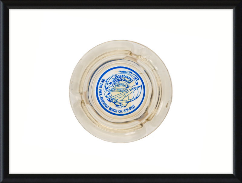 Starboard Attitude a Drinking Establishment Ashtray Wall Art