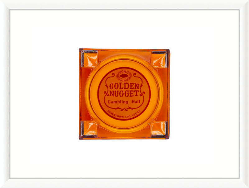 Golden Nugget Gambling Hall Ashtray Wall Art
