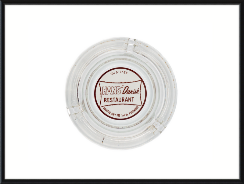Hans' Danish Restaurant Ashtray Wall Art