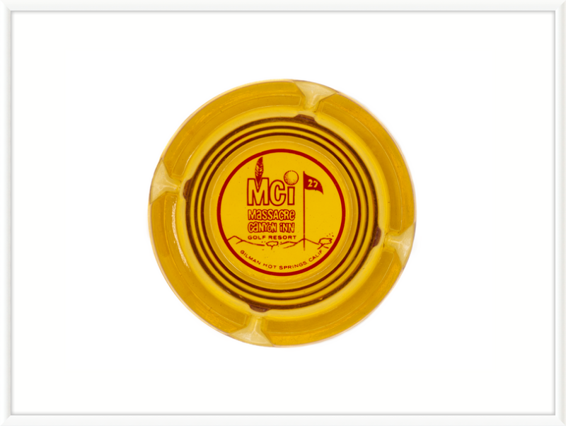 Massacre Canyon Inn Golf Resort Ashtray Wall Art