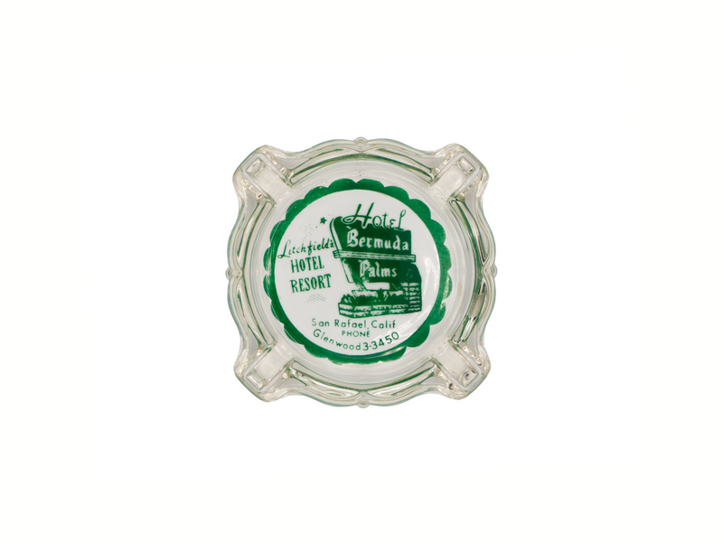 Hotel Bermuda Palms Ashtray Wall Art