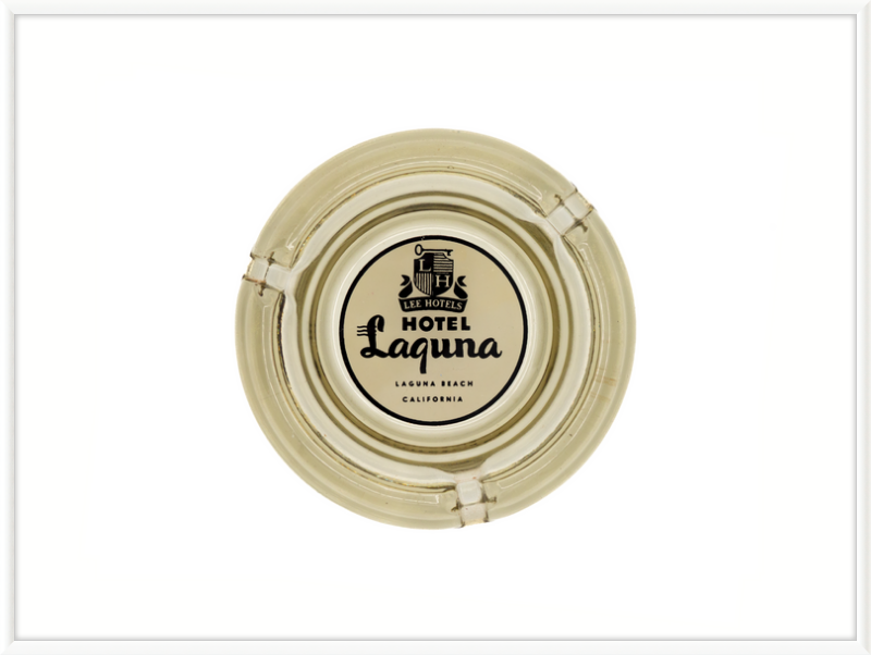 Hotel Laguna Ashtray Wall Art