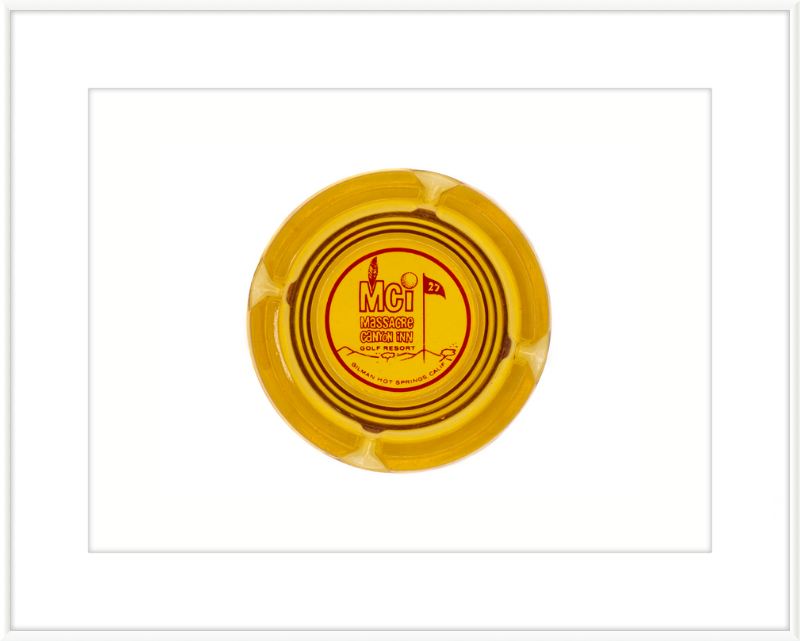 Massacre Canyon Inn Golf Resort Ashtray Wall Art