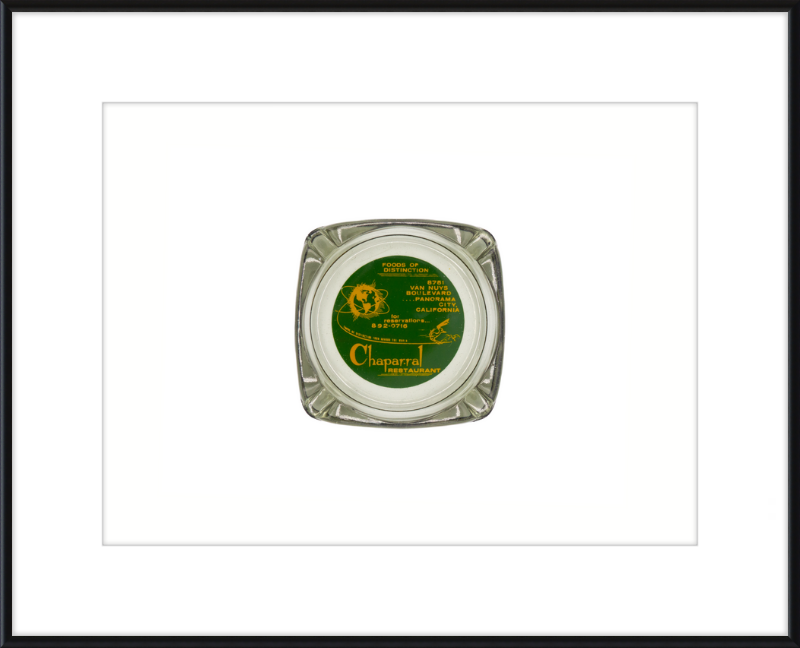 Chaparral Restaurant Ashtray Wall Art