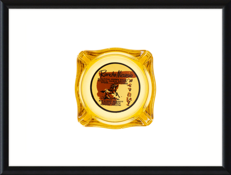 Rancho Nicasio Ashtray Wall Art