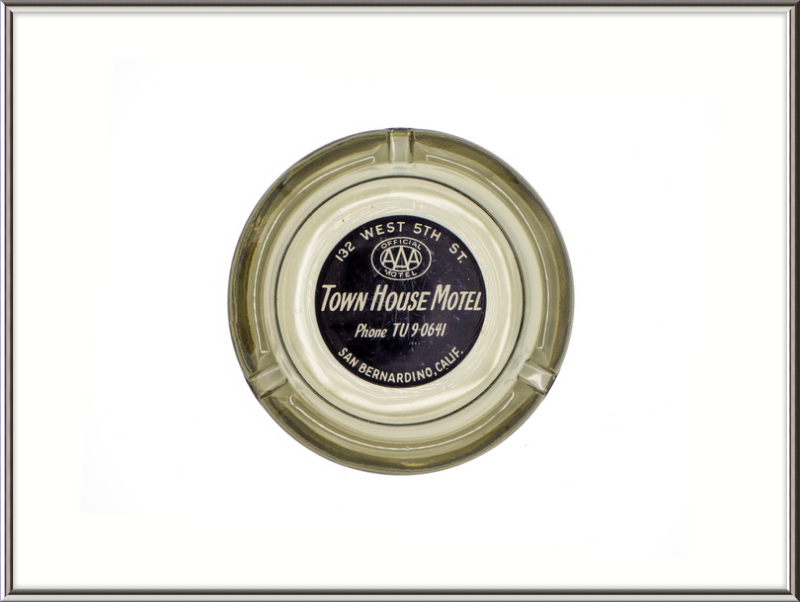 Town House Motel Ashtray Wall Art
