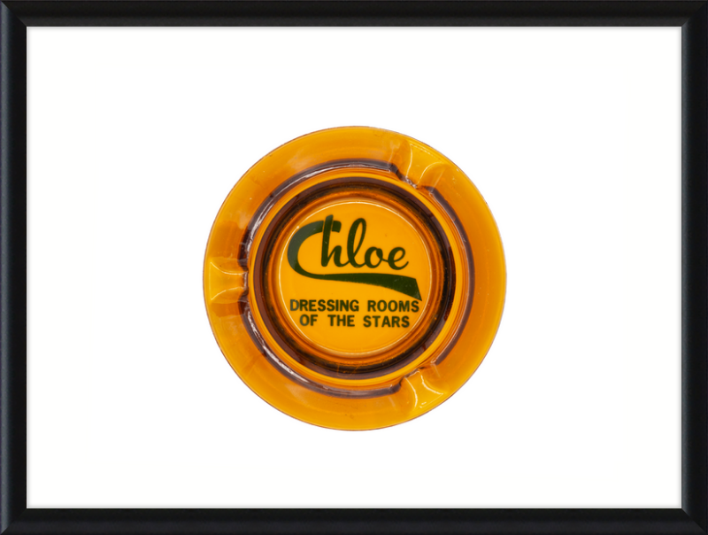 Chloe Dressing Rooms of the Stars Ashtray Wall Art