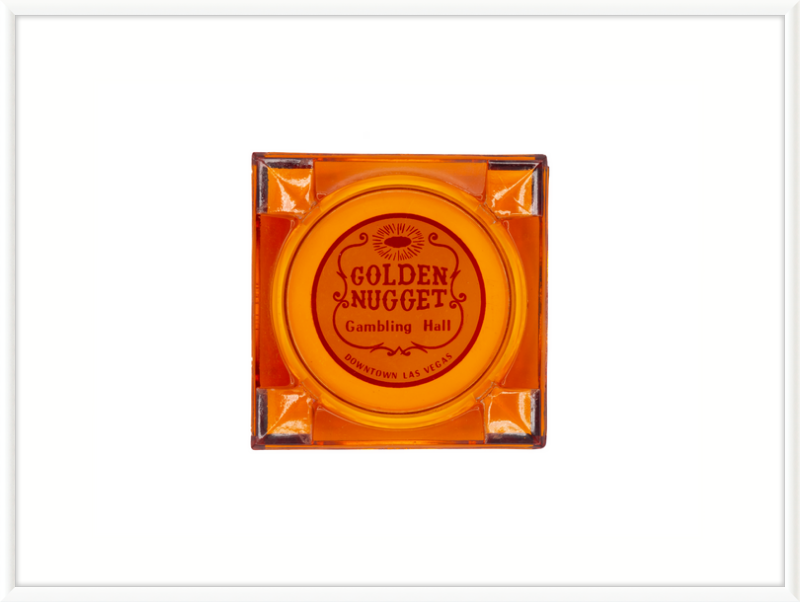 Golden Nugget Gambling Hall Ashtray Wall Art