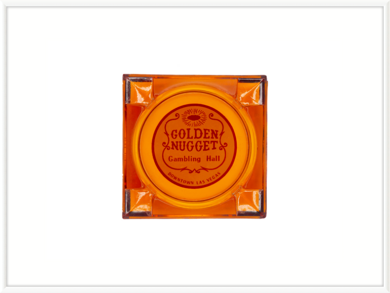Golden Nugget Gambling Hall Ashtray Wall Art