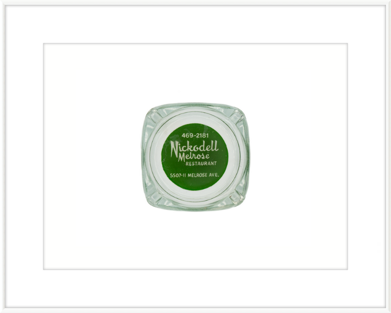 Nickodell Melrose Restaurant Ashtray Wall Art