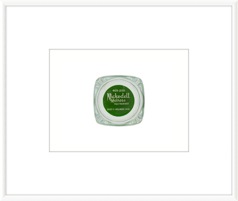Nickodell Melrose Restaurant Ashtray Wall Art