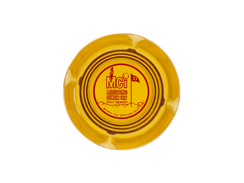 Massacre Canyon Inn Golf Resort Ashtray Wall Art