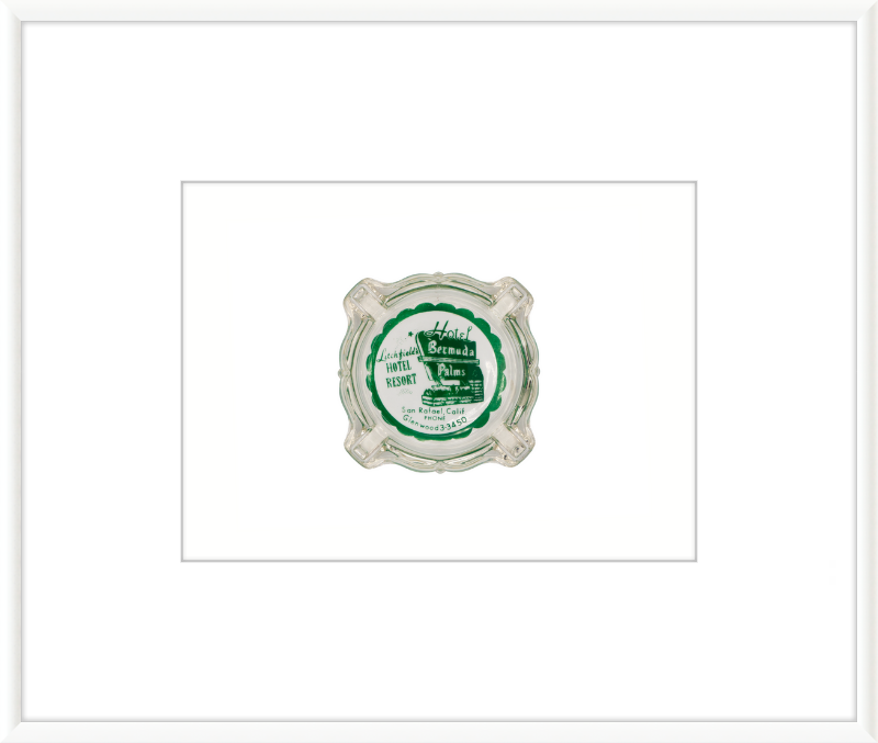 Hotel Bermuda Palms Ashtray Wall Art
