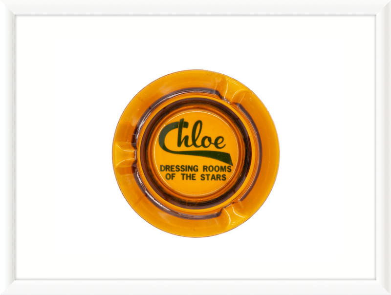 Chloe Dressing Rooms of the Stars Ashtray Wall Art