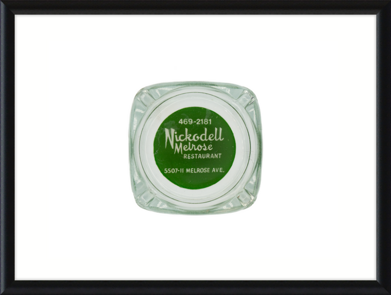 Nickodell Melrose Restaurant Ashtray Wall Art