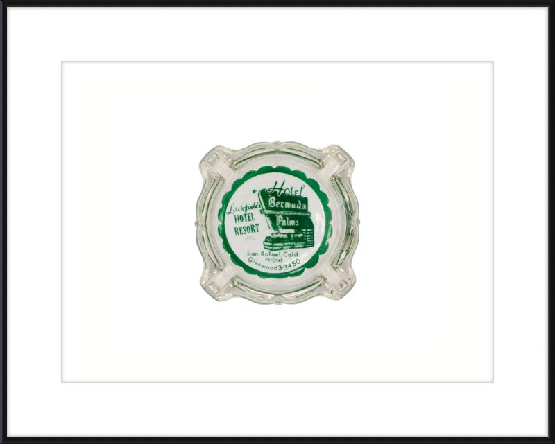 Hotel Bermuda Palms Ashtray Wall Art