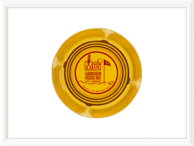 Massacre Canyon Inn Golf Resort Ashtray Wall Art