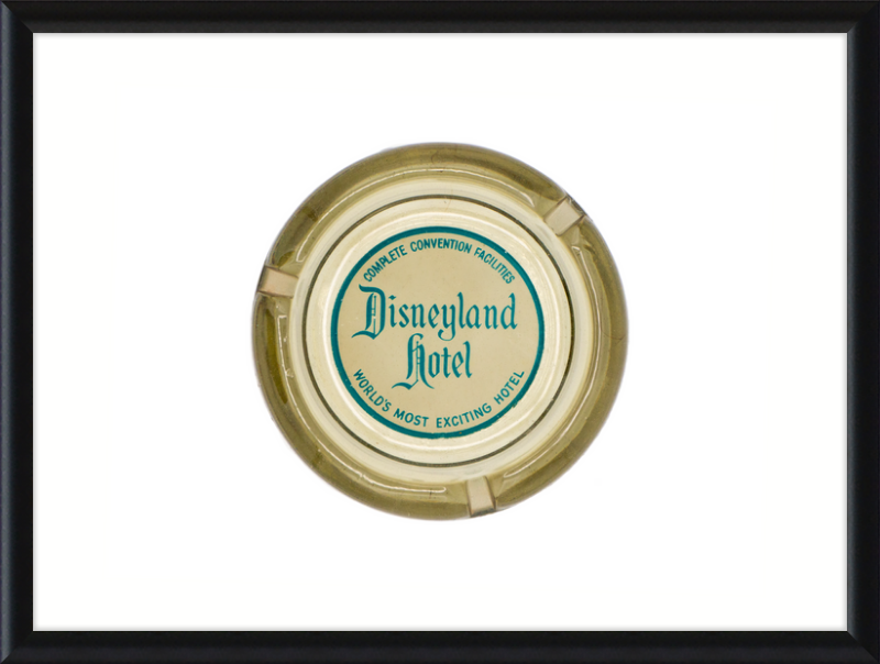 Disneyland Hotel Ashtray Wall Art