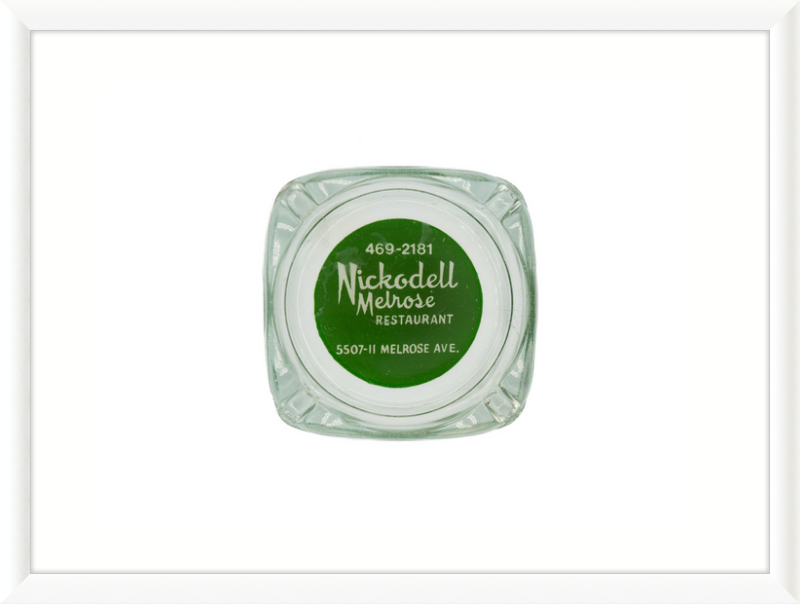 Nickodell Melrose Restaurant Ashtray Wall Art