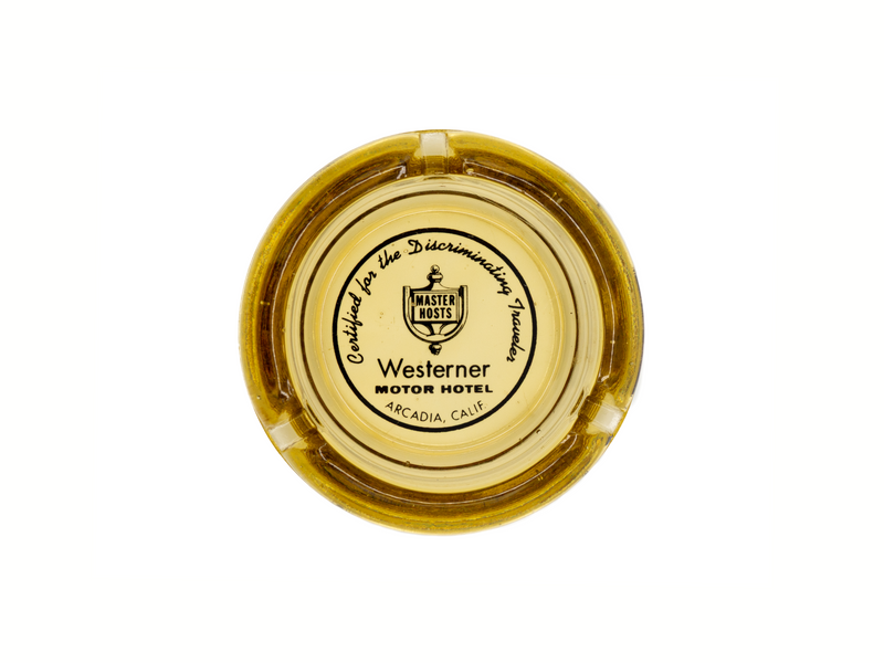 Westerner Motor Hotel Ashtray Wall Art