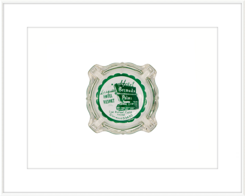 Hotel Bermuda Palms Ashtray Wall Art
