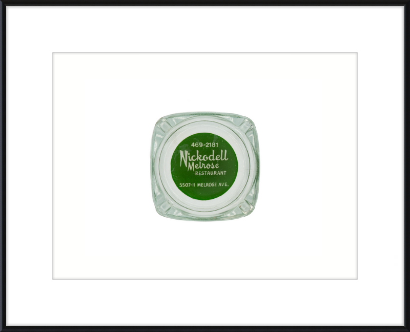 Nickodell Melrose Restaurant Ashtray Wall Art