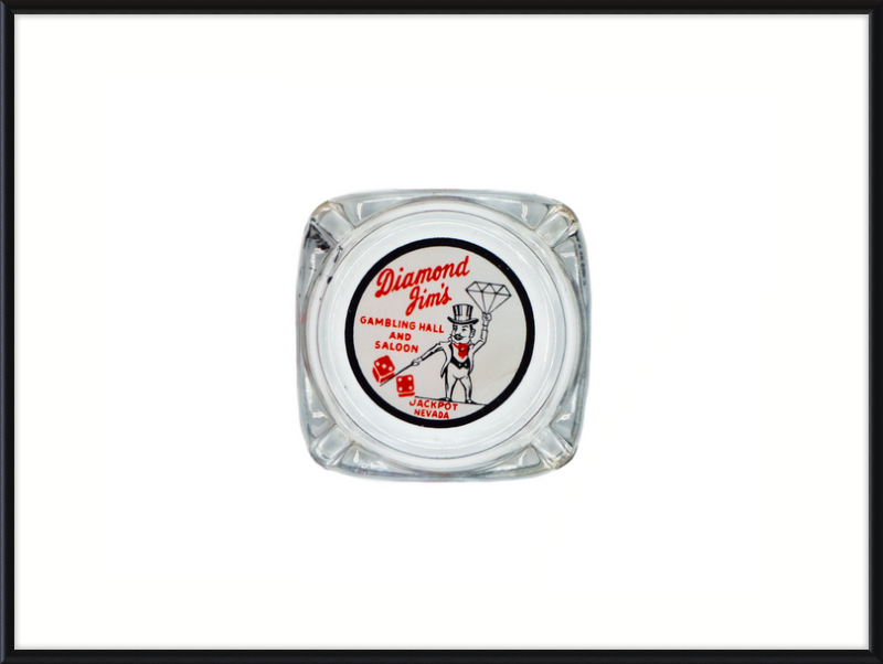 Diamond Jim's Gambling Hall and Saloon Ashtray Wall Art