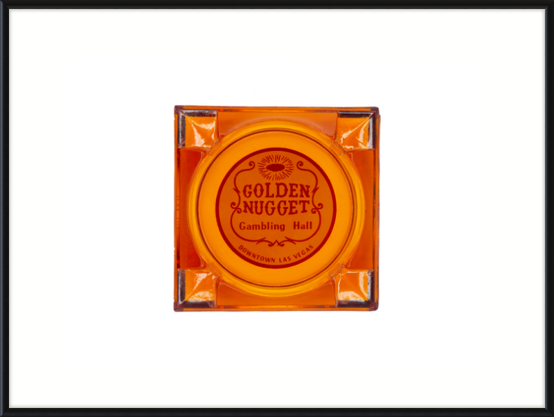 Golden Nugget Gambling Hall Ashtray Wall Art
